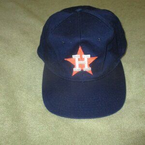 Vintage Eds West Houston Astros BB Cap OS Fits Genuine Merchandise